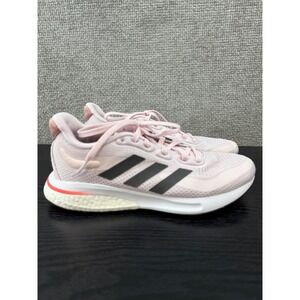 Adidas Supernova Women's 6.5 Bounce Pink‎ Black Running Shoes Active Preformance